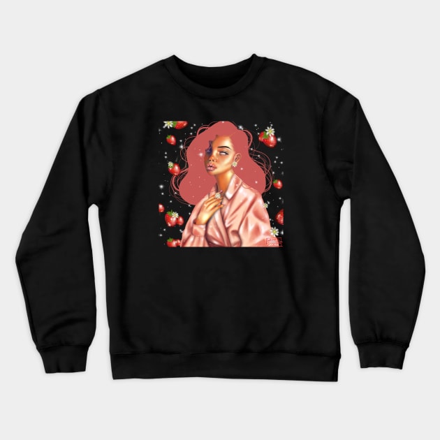 Strawberry shortcake Crewneck Sweatshirt by andreart99